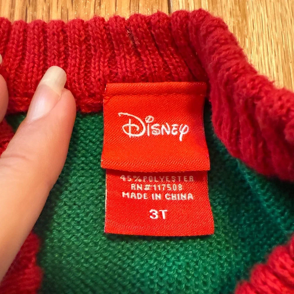 Disney Mickey Mouse Christmas Knit Sweater - Picture 3 of 3